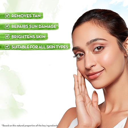 Mamaearth Ubtan Natural Face Wash: Turmeric & Saffron, 100 ml + 25 ml Extra