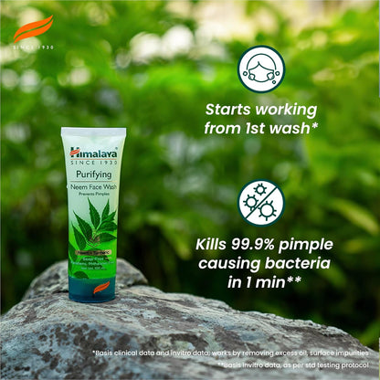 Himalaya Herbals Purifying Neem FaceWash, 200ml