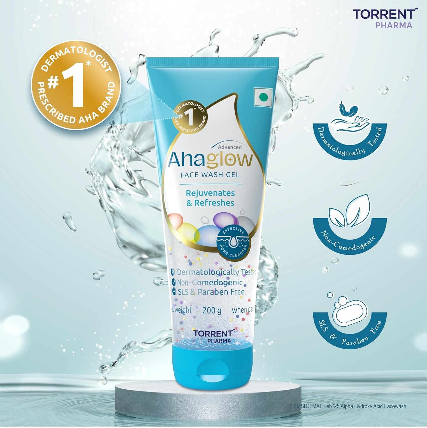 Ahaglow FaceWash 50GM