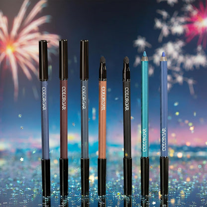 Colorbar Just Smoky Kajal, Just Black, 1.2g, Eyeliner, Long-lasting, Smudge-Free, Matte Color, Paraben-free