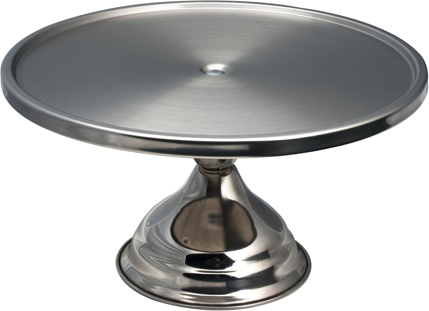 iKonbi Stainless Steel Cake and Pizza Stand,