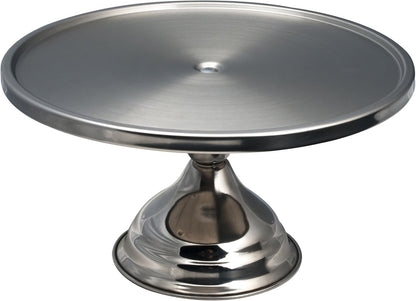 iKonbi Stainless Steel Cake and Pizza Stand,