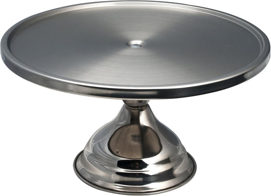iKonbi Stainless Steel Cake and Pizza Stand,