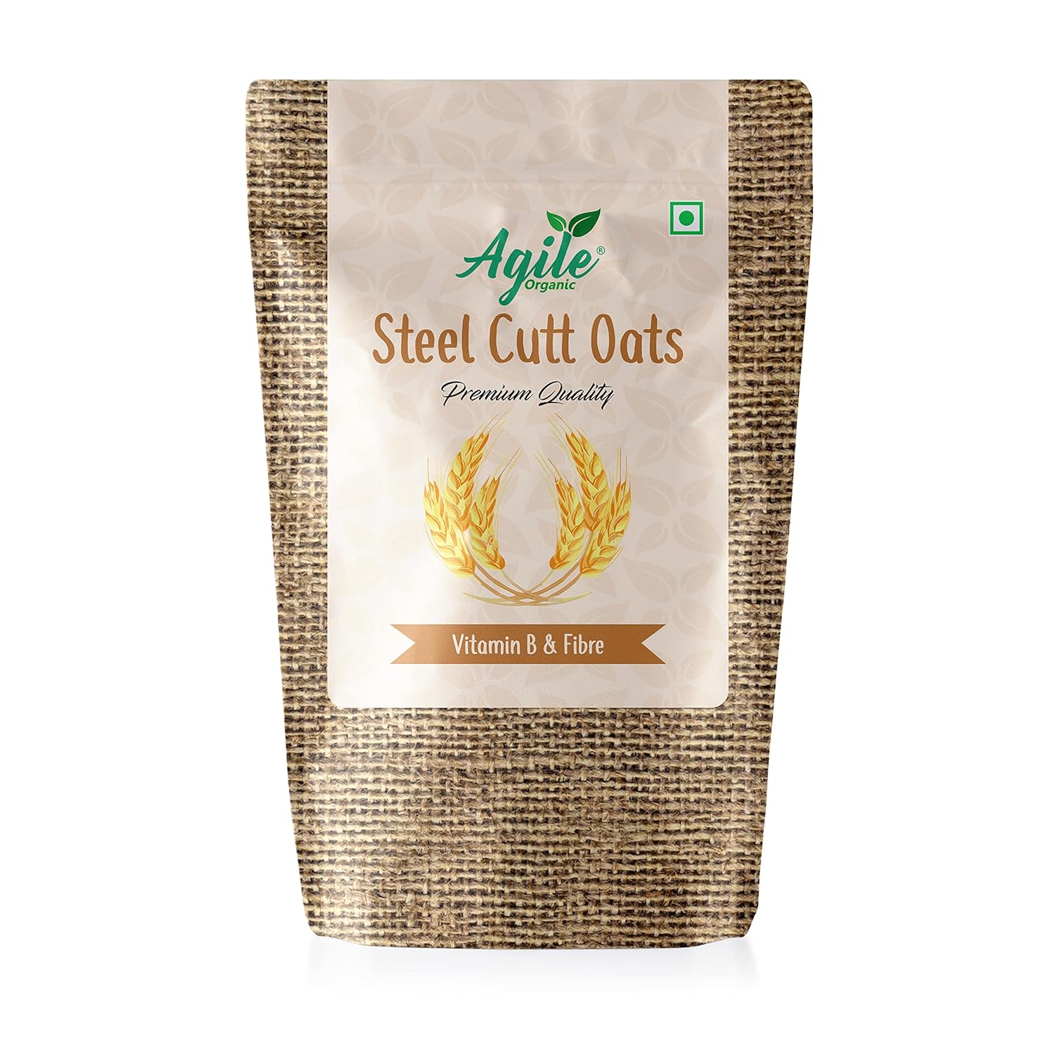 Agile Organic Steel Cut Oats, 1kg