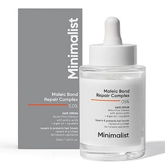 Minimalist Serum for Repairing Damaged Hair | Maleic Bond Repair Complex 05% Hair Serum wi