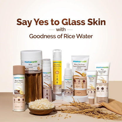 Mamaearth Rice Face Wash: Rice Water & Niacinamide, 100 ml