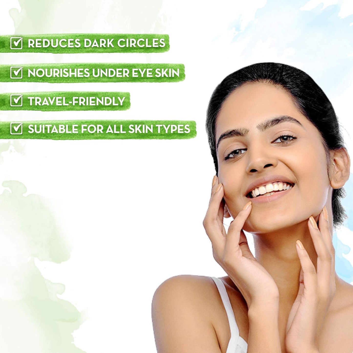 Mamaearth Bye Bye Dark Circle Eye Cream: Cucumber, 20 ml