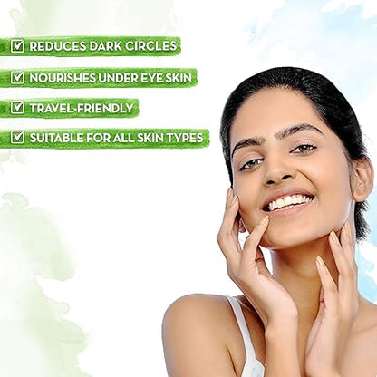 Mamaearth Bye Bye Dark Circle Eye Cream With Cucumber For Dark Circles, 20g Pack of 2