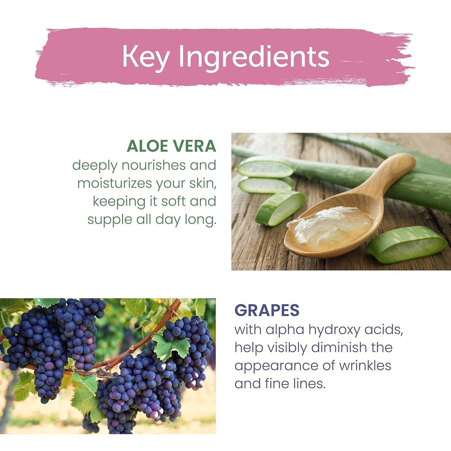 Mamaearth Anti-Wrinkle Cream: Grapes & Aloe Vera, 50 ml