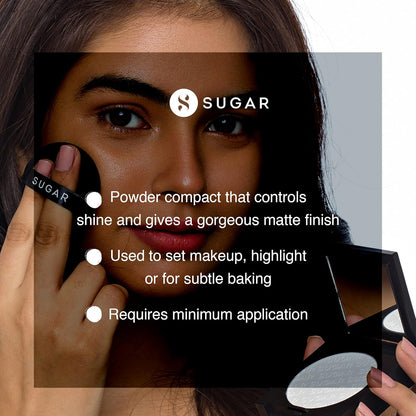 SUGAR Cosmetics Powder Play Translucent Compact