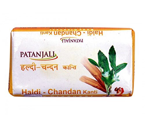 Patanjali Haldi-Chandan Soap 75g (Pack of 20)