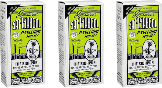 Psyllium Husk Sat-Isabgol: 200g, Pack of