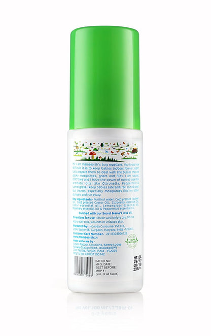 Mamaearth Natural Insect Repellent: For Babies, 100 ml