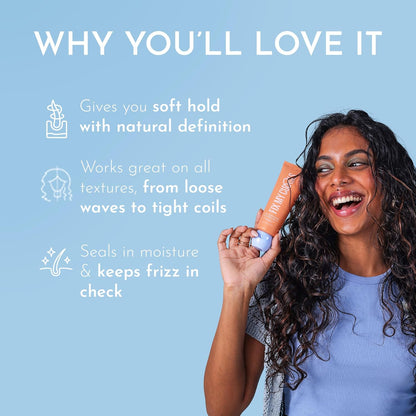 Curl Quenching Flax Seed Gelly: Curly & Wavy Hair, 3.52 oz