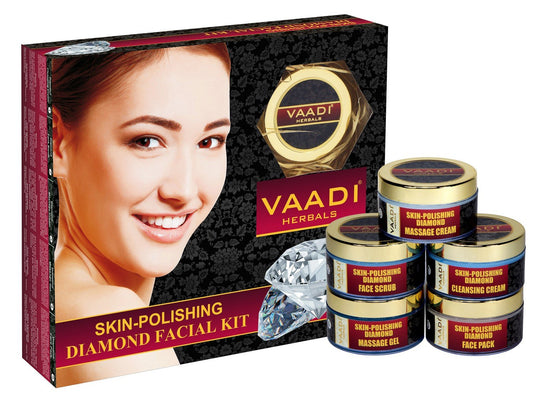 Vaadi Herbals Skin Polishing Diamond Facial Kit,