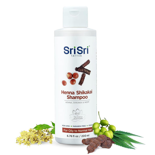 Sri Sri Tattva Shikakai Henna Shampoo, 200