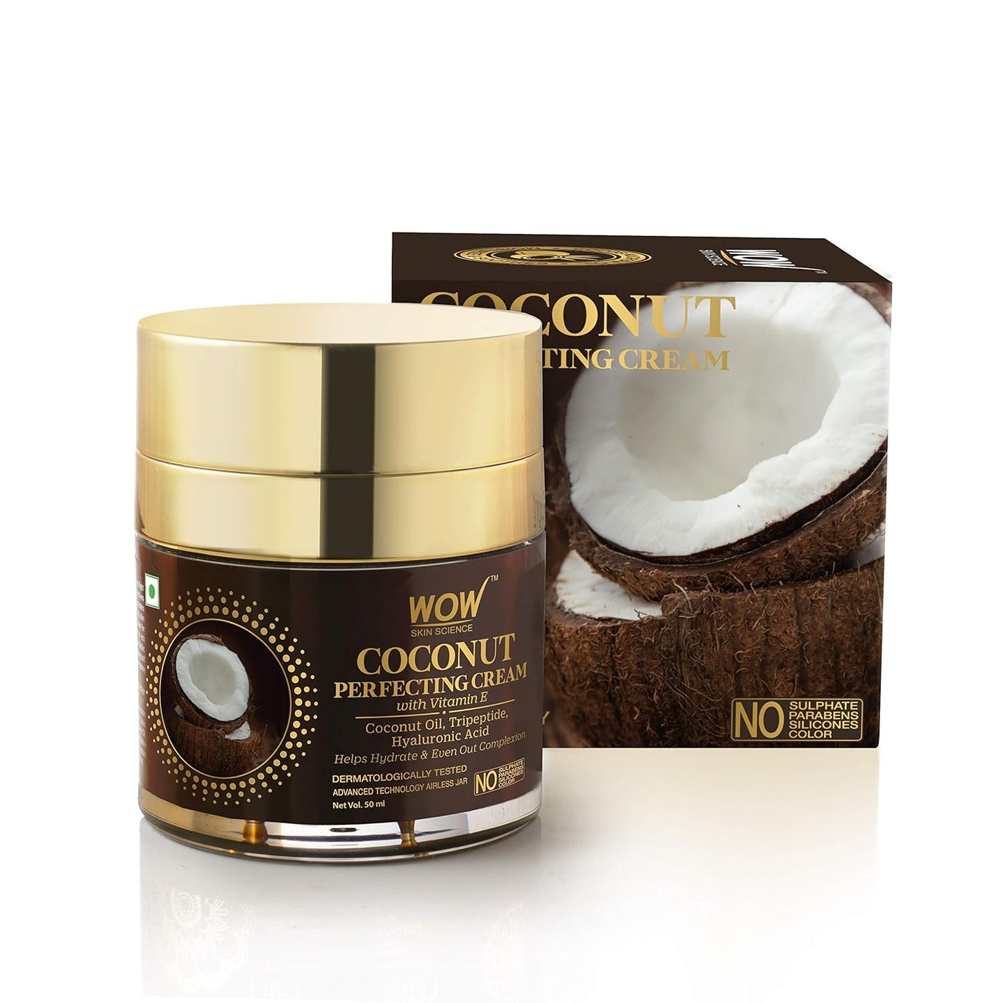 WOW Coconut Facial Moisturizer Face Cream: 50 ml