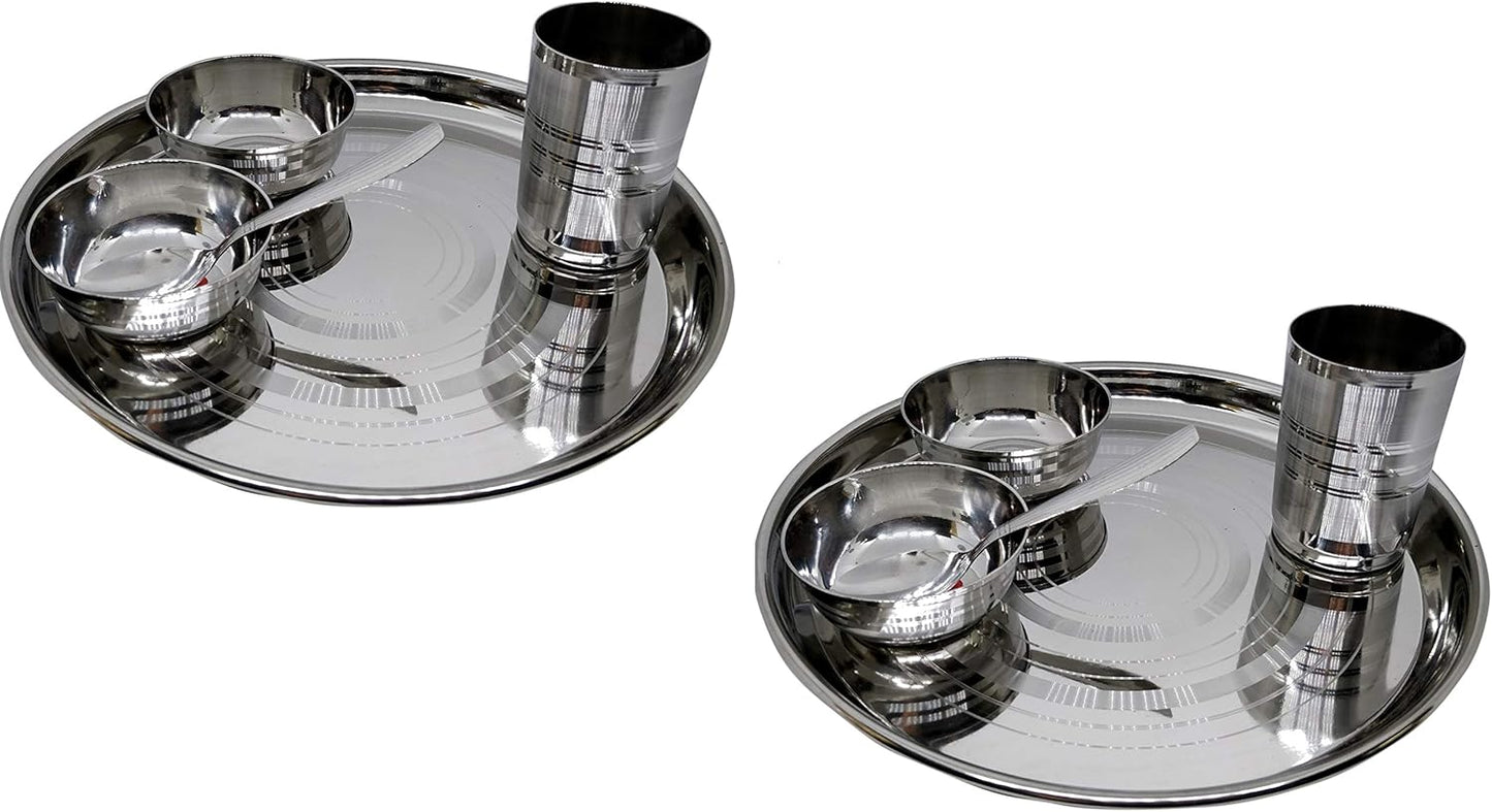 iKonbi Stainless Steel 10pcs Couple Dinner Set