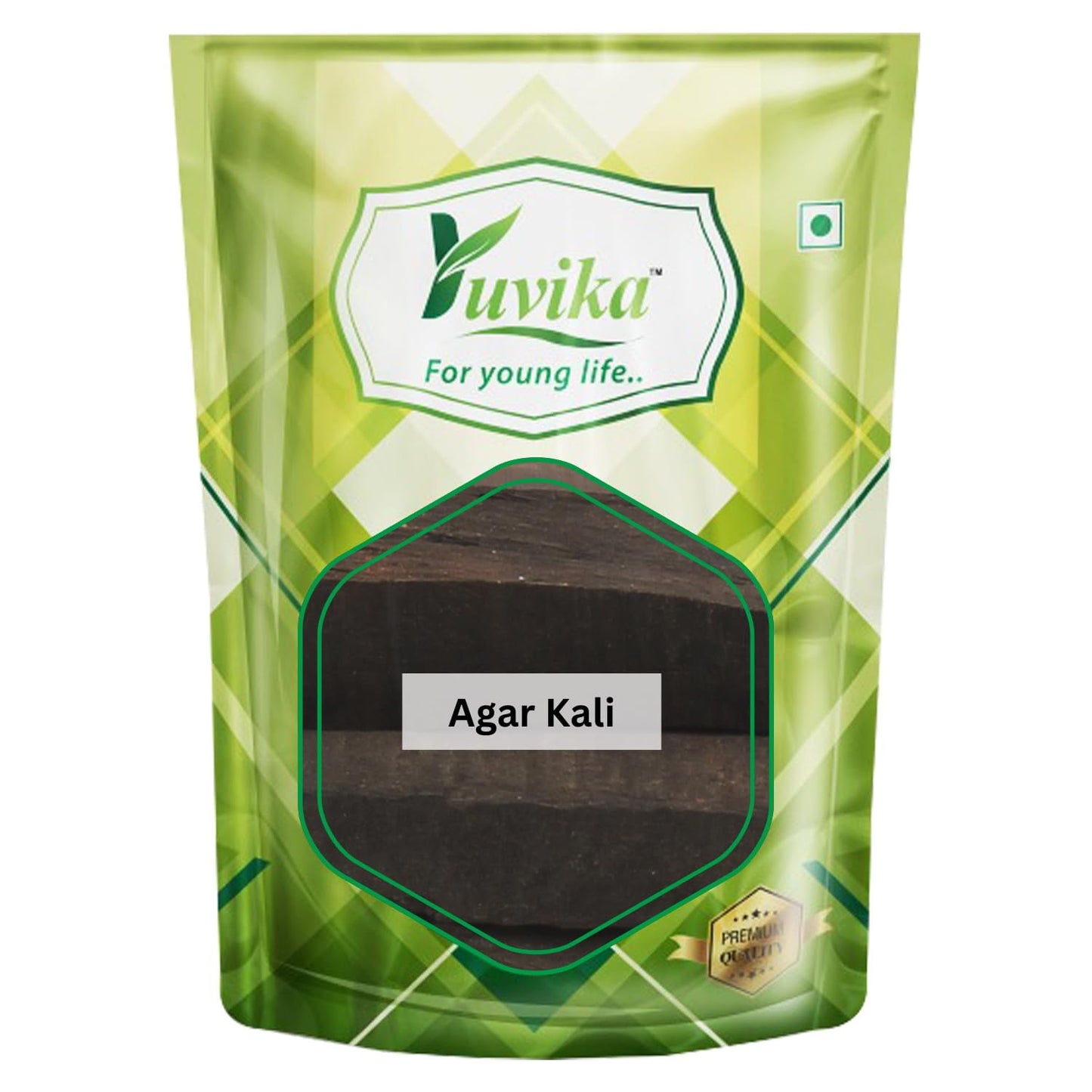 Yuvika Agar Kali - Agar Wood - Aquilaria Agallocha - Oud Wood (100 Grams)