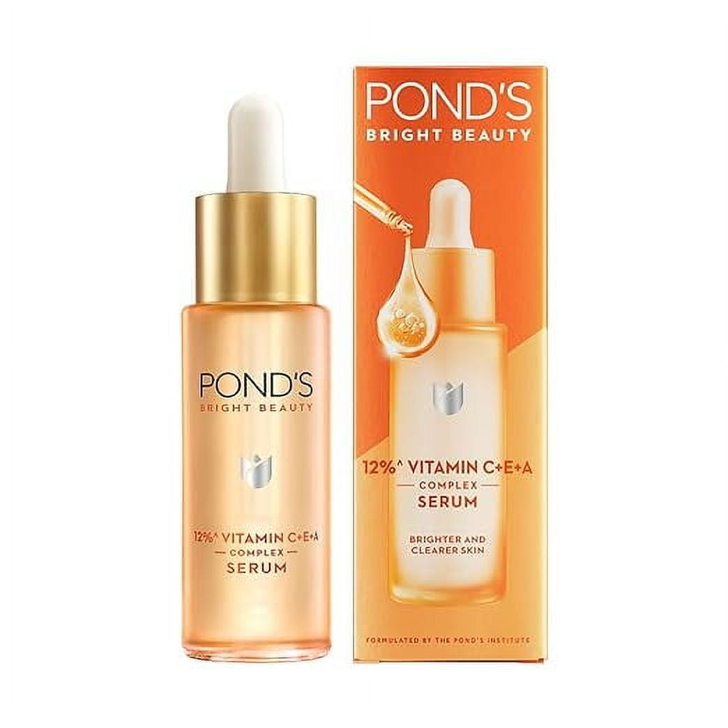 POND'S Bright Beauty 12% Vit C+E+A Serum 28ml Each (PACK OF TWO)