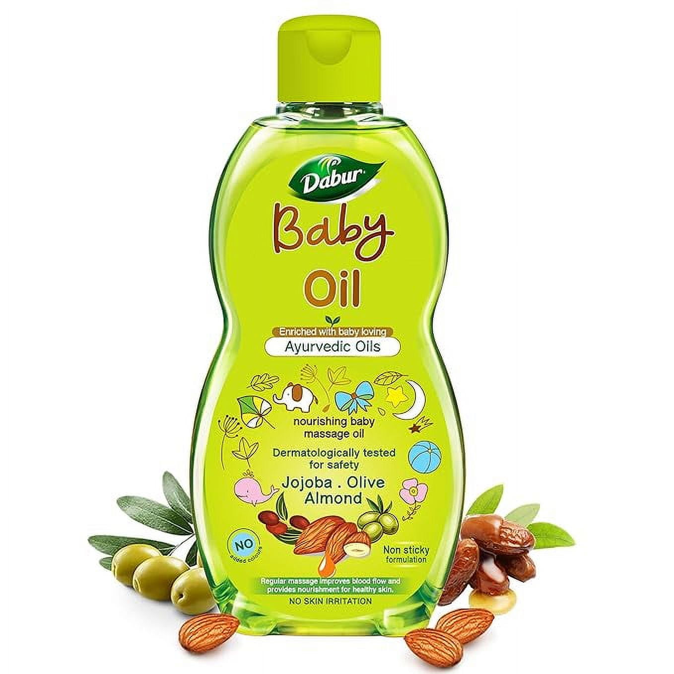 Dabur Baby Oil: Non - Sticky Baby Massage Oil - 200 ml