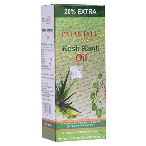 PATANJALI KESH KANTI OIL 300ML & ALOEVERA SHAMPOO COMBO PACK