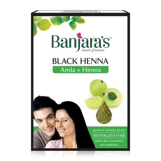 Banjaras Black Henna with Amla - 50G