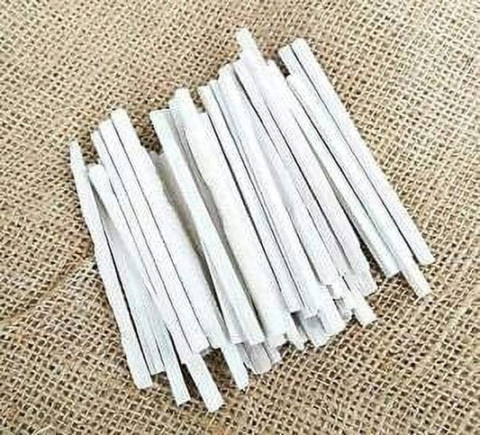 50 Pcs White Slate Pencils, Cut From Natural Stone- A Quality Product from Green Inspirati