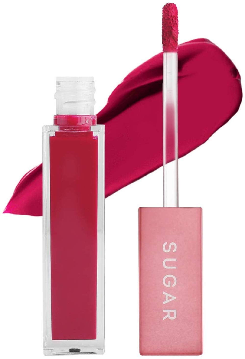Sugar Cosmetics Mettle Liquid Lipstick - 12 Talitha (Bright Magenta With Red Undertones) C