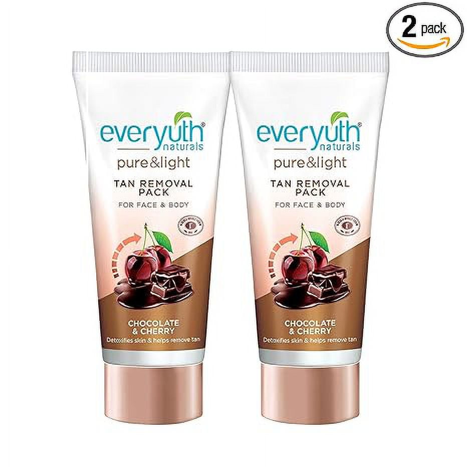 Everyuth Naturals Chocolate & Cherry Tan Removal FacePack, 50 g (Pack of 2)