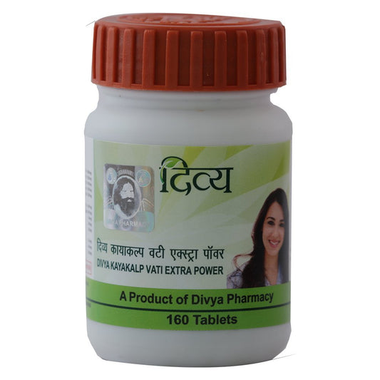 Divya Kayakalp Vati Extra Power - 40 g (160 Tablets)