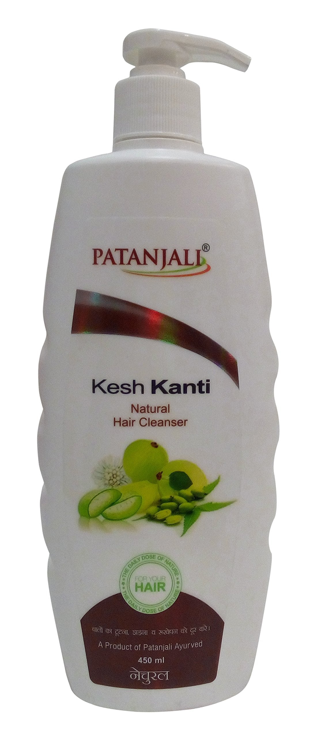 Patanjali Kesh Kanti Hair Cleanser - Natural, 450ml Bottle