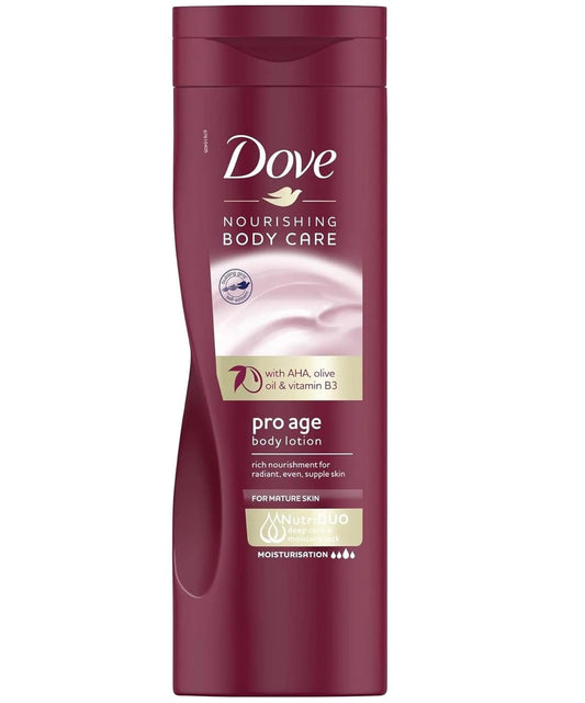 Dove Body Love Pro Age BodyLotion for Mature Skin 48hrs Moisturisation, Paraben Free, With