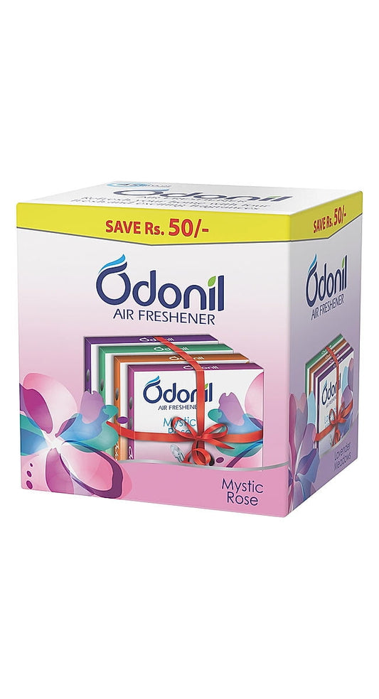 Odonil Blocks Mixed Fragrances 72g (Pack of 4)