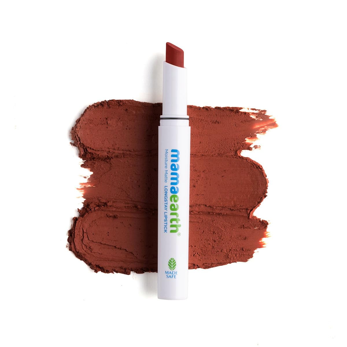 Mamaearth Moisture Matte Longstay Lipstick with Avocado Oil & Vitamin E for 12 Hour Long S