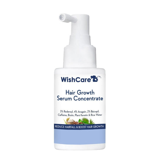 WishCare Hair Growth Serum Concentrate - 3% Redensyl, 4% Anagain, 2% Baicapil, Caffeine, B
