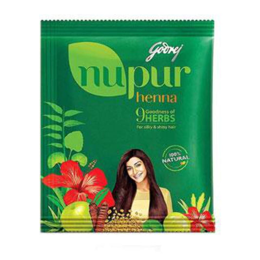 Godrej Nupur Henna Powder Goodness Of 9 Herbs 1000g