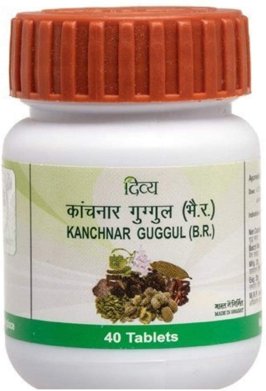 Patanjali Divya Kanchnar Guggul 80 Tablets (Pack of 2)