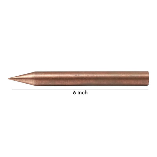 TREE MAISON CORONATING HOMES Copper Kilak (6 Inch) | Conical Rod | Vastu Nail for Vastu Dosh Correction | Vastu Remedy | Vastu Kilak Remedy | (Set of 3)
