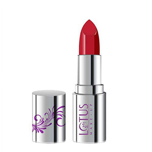 Lotus Makeup Ecostay Butter Matte Lip Color Tangy Red, Red, 4 g