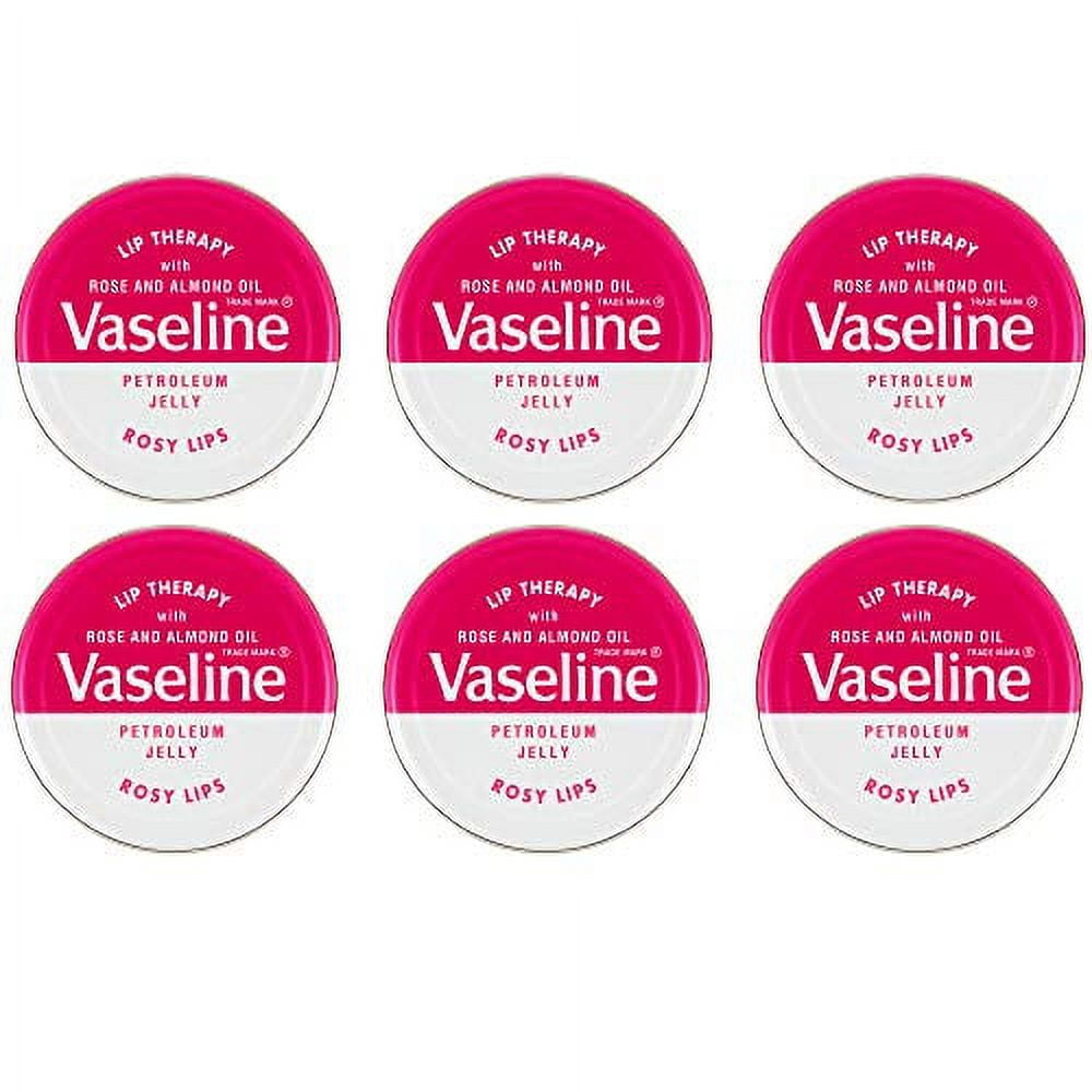 Vaseline Lip Therapy Rosy .. Lips Tin 20g (Pack .. of 6)
