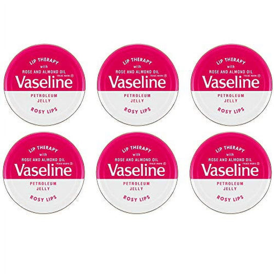 Vaseline Lip Therapy Rosy .. Lips Tin 20g (Pack .. of 6)