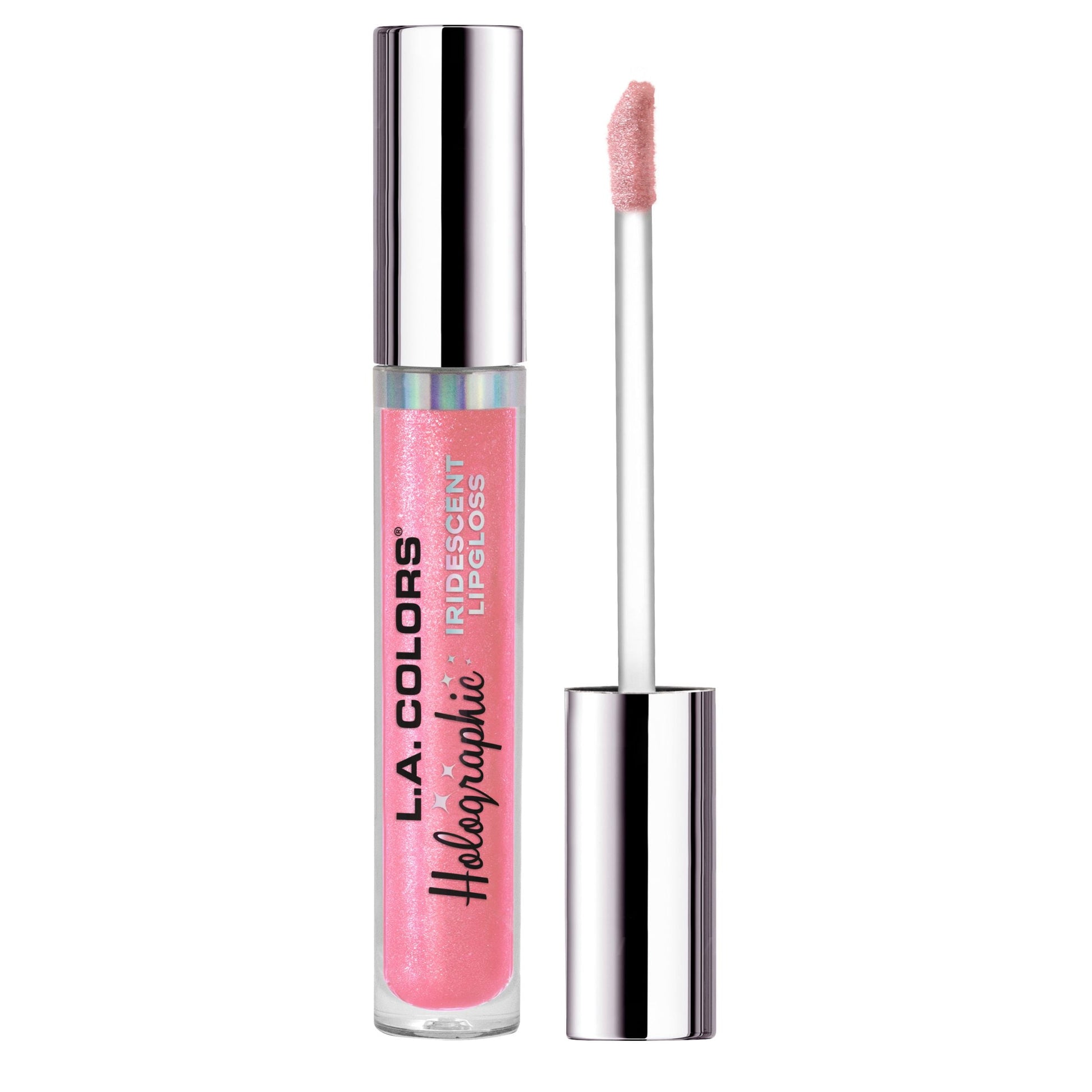 L.A. COLORS Moisturizing High Shine Holographic Shimmer Lip-gloss, Dream World
