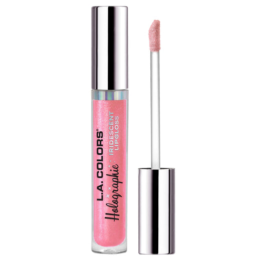 L.A. COLORS Moisturizing High Shine Holographic Shimmer Lip-gloss, Dream World