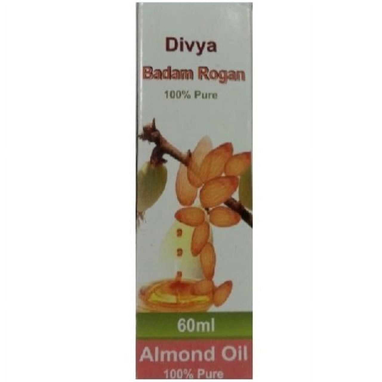 divya badam rogan (pure almond oil) 60ml