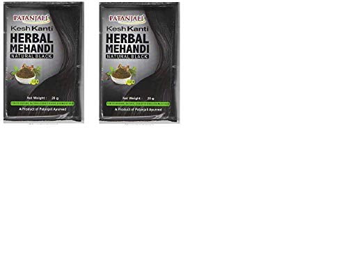 Patanjali K.K. Natural Black Hair Colour, 20 g -
