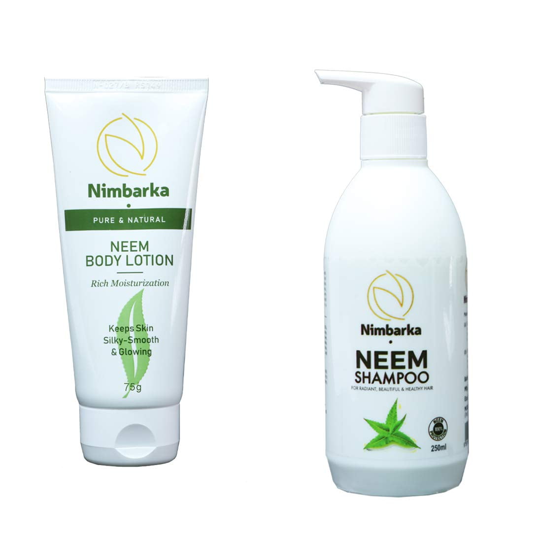 Nimbarka Neem BodyLotion 75gm and Neem Hair Shampoo 250ml