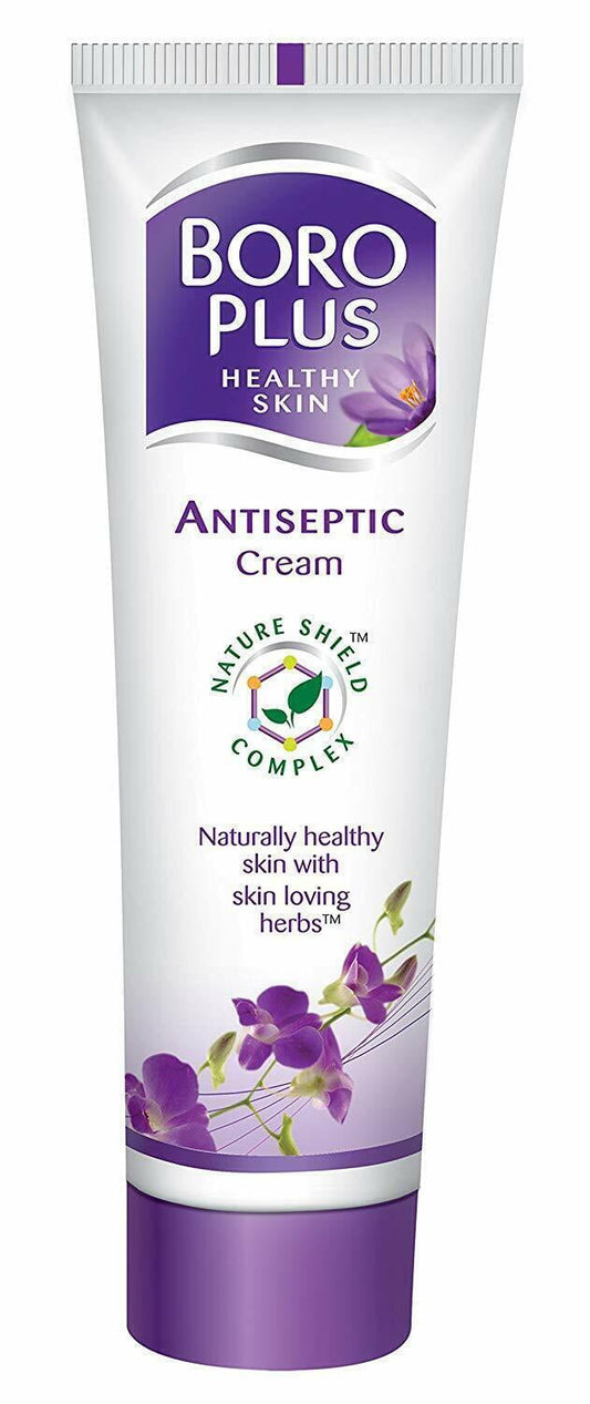 EMAMI BORO PLUS AYURVEDIC ANTISEPTIC CREAM forFACE,SKIN,RASH,CUTS,FOOT CARE 19ml 5 tube