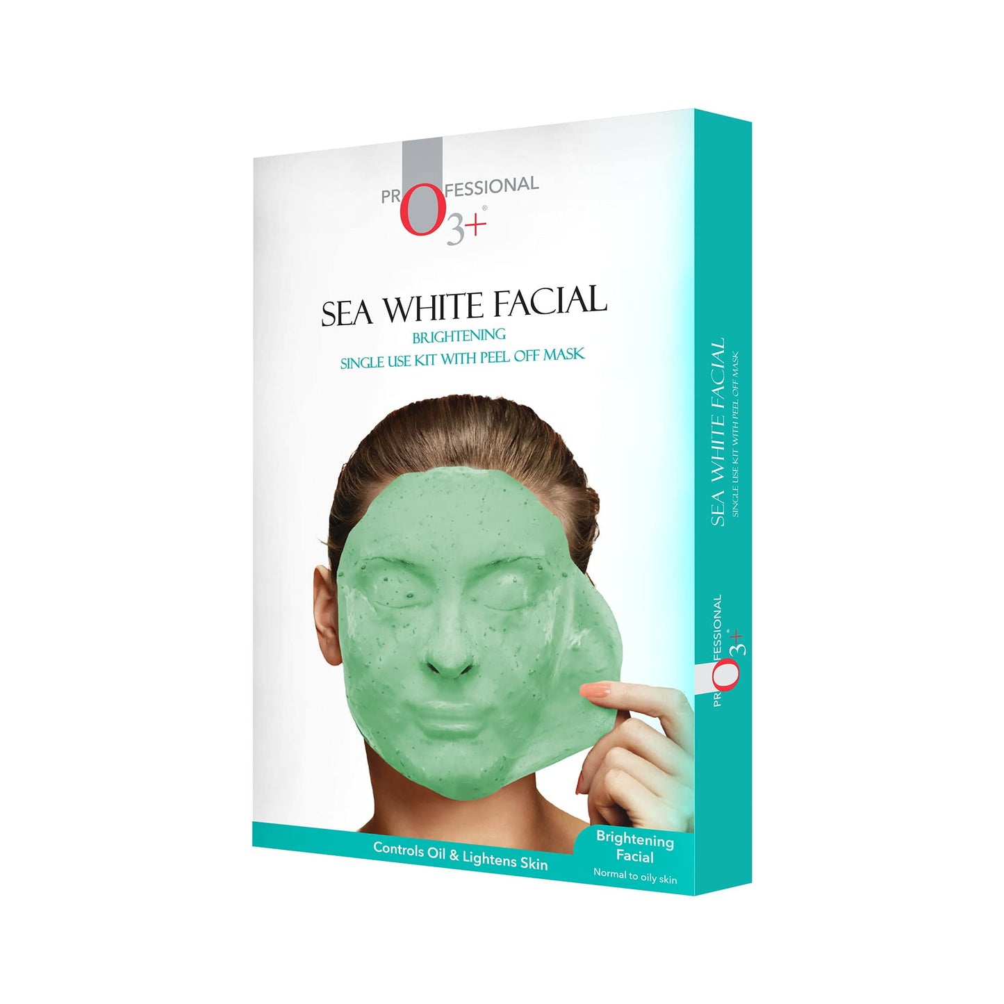 O3+ Sea White Brightening Facial Kit With Peel Off Mask Suitable For Normal To Oily Types