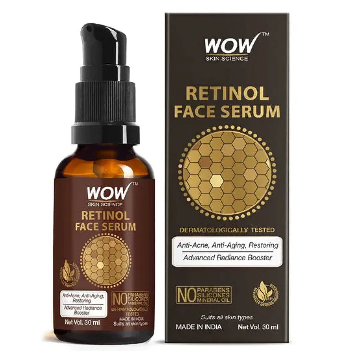 Wow Skin Science Retinol FaceSerum, 30ml